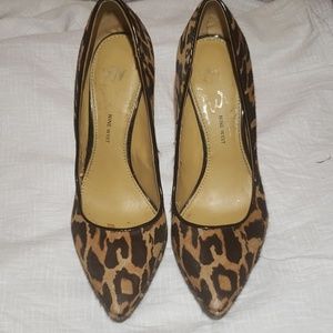 Nine West Love Fury Leopard Pumps